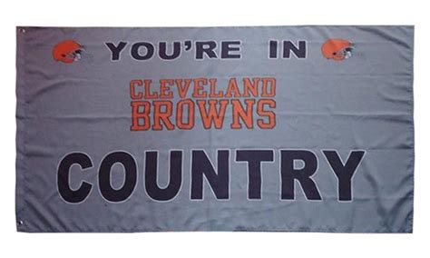 Cleveland Browns Flag 3x5ft Nfl Banner 100 Polyester Flagsshop