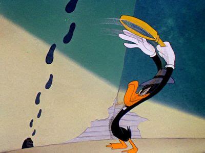 Daffy Duck As Duck Twacy The Great Piggy Bank Robbery 1946 A