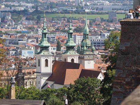 Aerial View Of Brno Editorial Photo Image Of Moravia 267888036