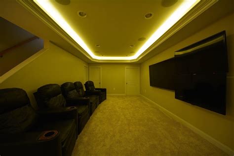 Basement Led Lighting Ideas A Quick Easy And Very Effective Basement