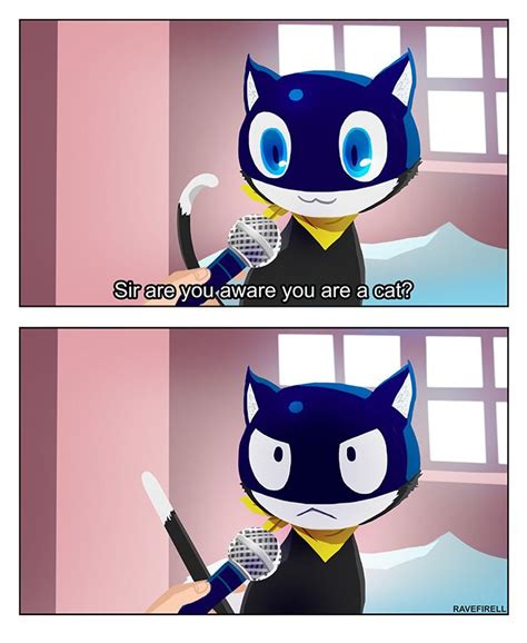 Persona 5 Morgana Comic By Ravefirell On Tumblr Persona 5 Memes