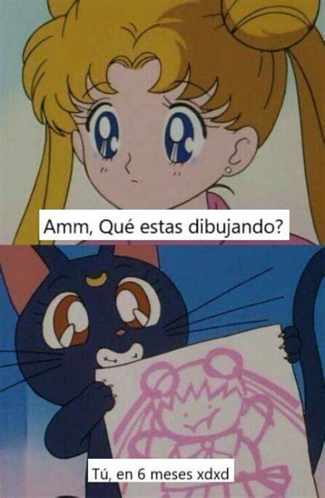 Un Poco De Humor Sailor Parte 2 A Que Serena Meme De Sailor Moon