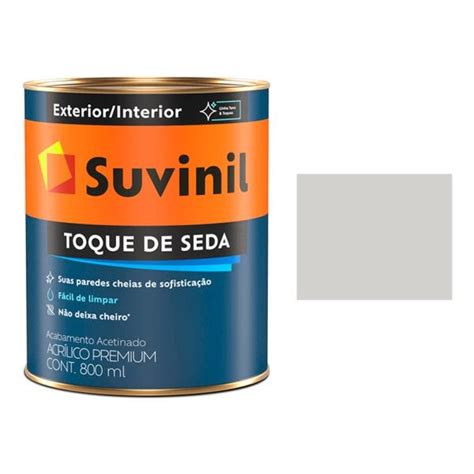 Tinta Parede Suvinil Látex Lavável Acetinado Cromio 900ml MadeiraMadeira