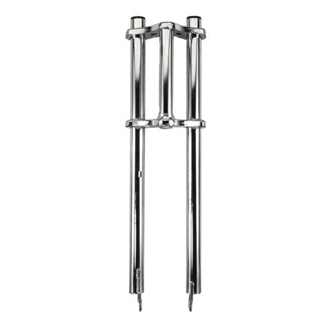 Steel Bicycle Triple Tree Fork Chrome Plated Front Forks Hdc