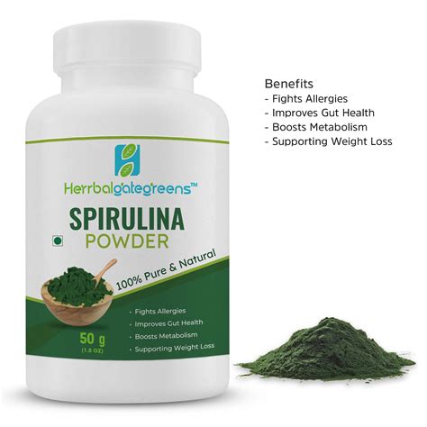 Spirilina Powder Herrbalgategreens