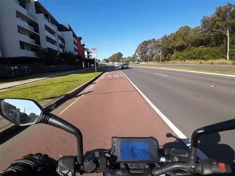 Helmet Cam Of Rider Captures Moment He Was Wiped Out By Turning Car