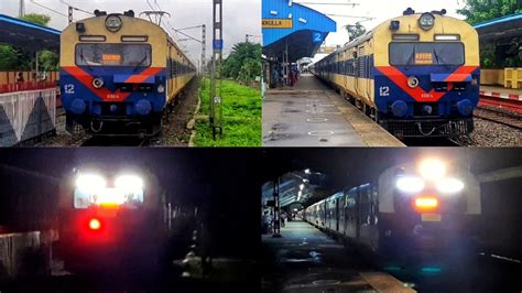 2 In 1 Day Vs Night Action Of Kolkata Staff Special Memu Passenger