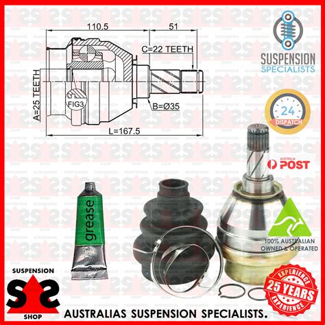 Transmission Sided Joint Kit Drive Shaft Suit Saab Ys F E D