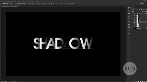 Photoshop A Dramatic Powerful Overlapping Text Effect With