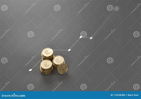 finance concept pound symbol  finance   gray stock