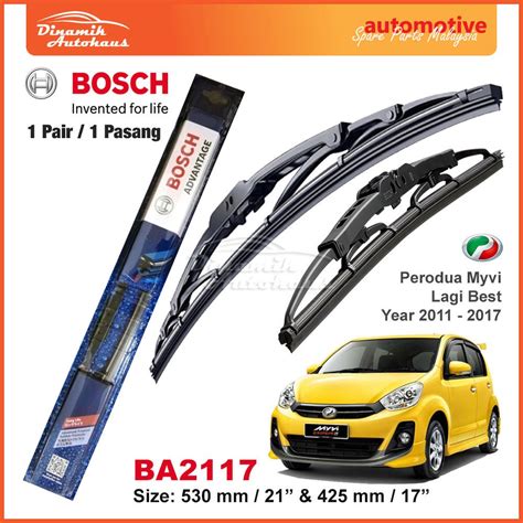 Perodua Myvi Lagi Best Icon Year Car Windscreen Wiper