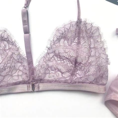 Sheer Lingerie See Through Brazilian Cut Panty Sheer Bralette Etsy