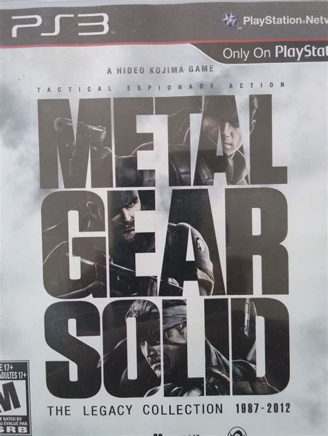 Metal Gear Solid Legacy Collection Jogo De Videogame Konami Usado