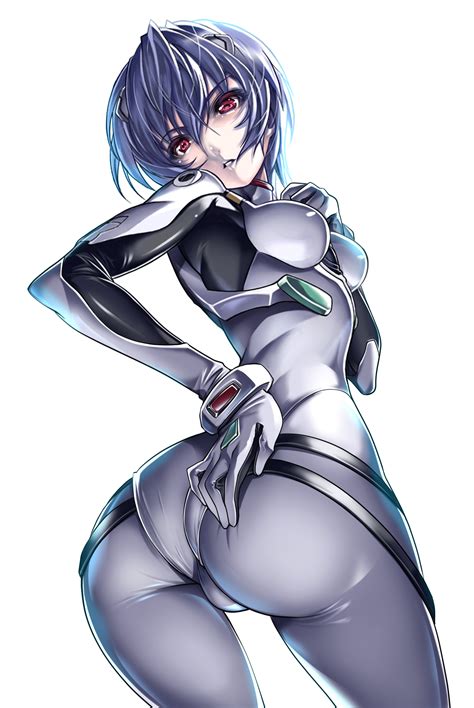 Makinami Mari Anime Ero Ass Oshiri попы ayanami rei asuka