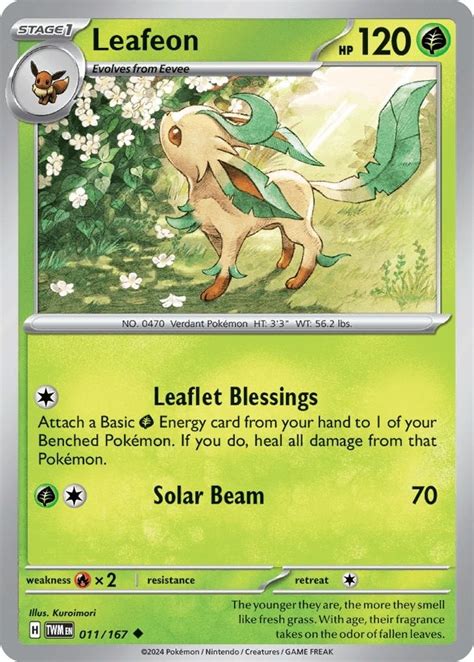 Temp Dark Grass Deck PokemonCard