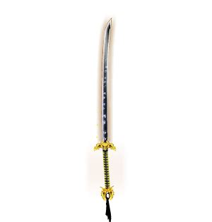 Golden Dragon Blade Weapon Sword RedHero