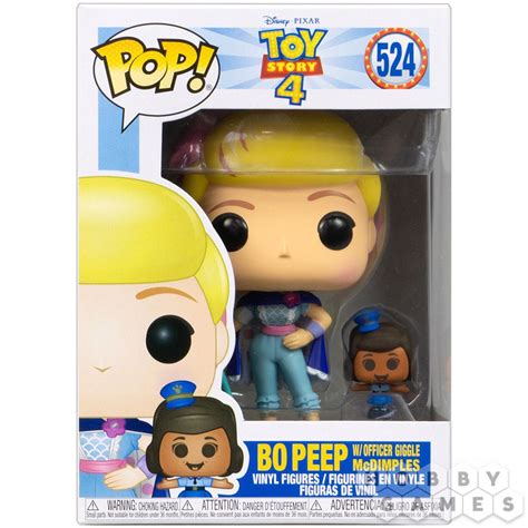 Фигурка Funko POP Toy Story 4 Bo Peep with Officer Giggle McDimples