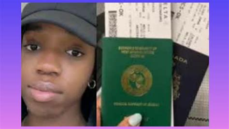 Nigerian Lady Who Arrived At Lagos Airport With Expired Passport Was