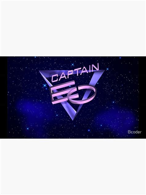 "Captain EO" Poster for Sale by Bcoder | Redbubble