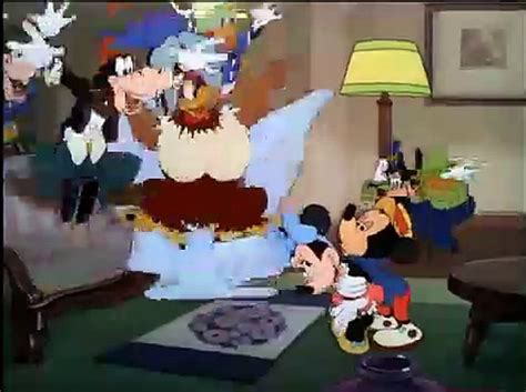 Mickey Mouse Minnie Donald Goofy Mickey S Birthday Party 1942 Video Dailymotion