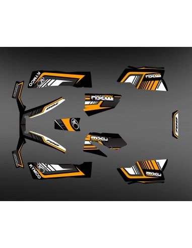 Kit Deco 700exi Limited Orange Kymco 700 MXU Idgrafix