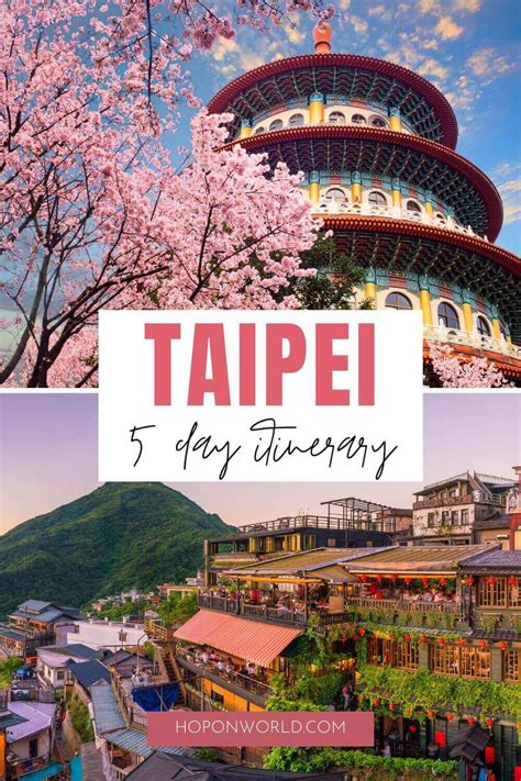 A Locals Taipei Itinerary How To Spend 1 5 Days In Taipei • Hoponworld