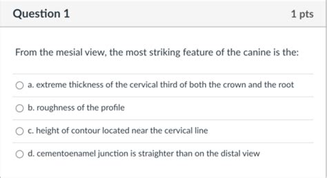 Dental Anatomy quiz 2 Flashcards | Quizlet