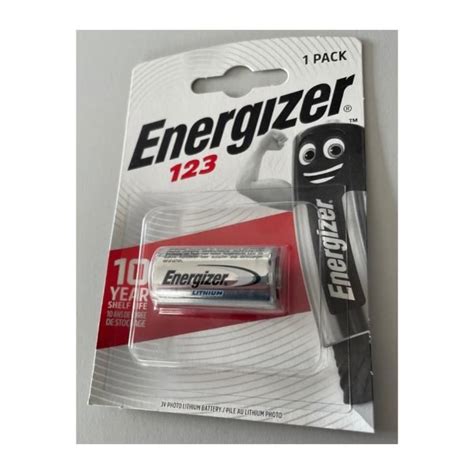 Energizer Pile Photo Lithium 123 Achat Vente Piles Cdiscount