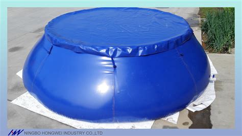 20000l Collapsible Flexible Bladder PVC Tarpaulin Water Storage Tank