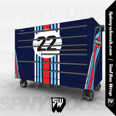 Tool Box Wrap Martini Racing Spinnywhoosh Graphics