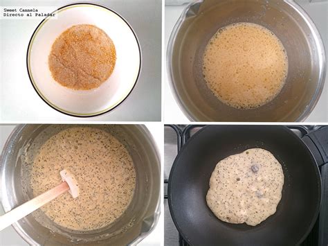 Hot Cakes de limón semillas de amapola y moras azules Receta para Semana Santa