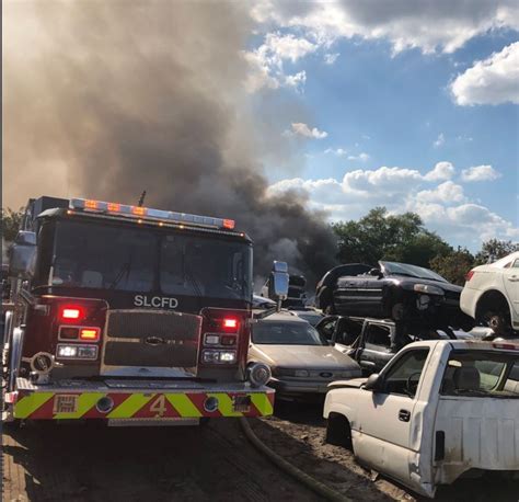 Fire Burns 20 Cars At Salvage Yard In Fort Pierce Wpec