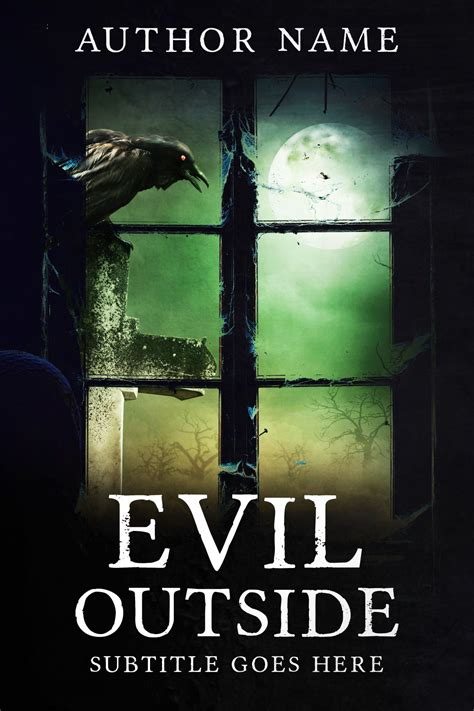 Evil Outside The Book Cover Designer