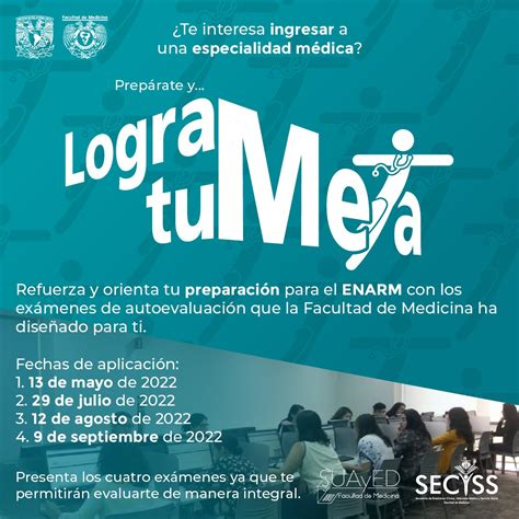 FacultadMedicinaUNAM On Twitter LOGRA TU META Haz Un Ejercicio De