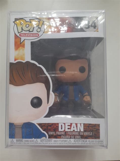 Supernatural Dean Winchester Funko Pop With Boss Protector On Carousell