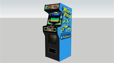 Moon Patrol Arcade Game Rev1 3d Warehouse