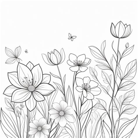Spring Flower Bloom Stable Diffusion Online