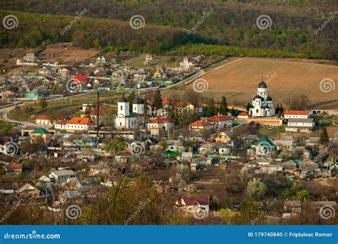 Beautiful Spring Landscape in Republic of Moldova. Stock Photo - Image ...