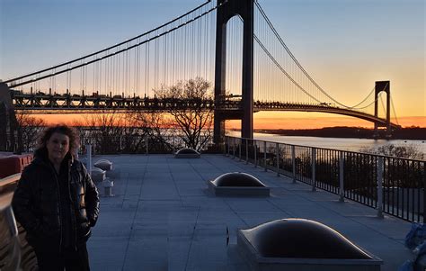 Ellie S Rooftop Winter Sunset Obelisk Sentinels And Celestial