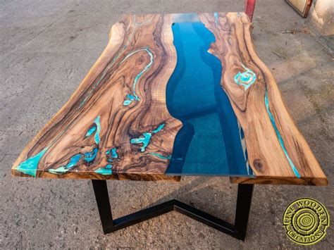 Tutorial Epoxy Resin River Table With Wood Bonsaito Resin Patio