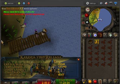 K Fisher Fishing And Cooking Osbot 2007 Osrs Botting