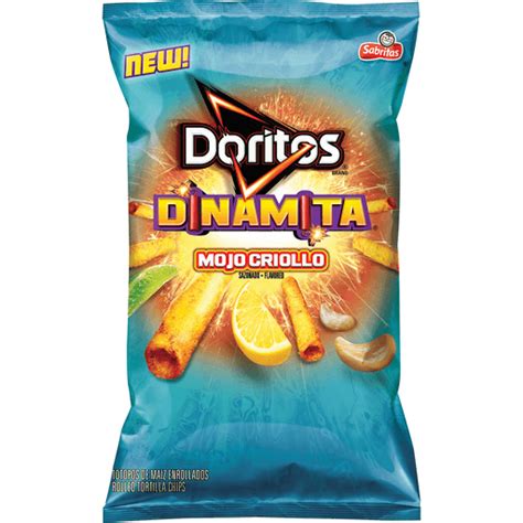 Sabritas Doritos Dinamita Nacho Picoso Rolled Tortilla Chips ...