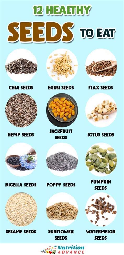 An A To Z Guide To Seeds And Their Nutritional Values Healthy Seeds