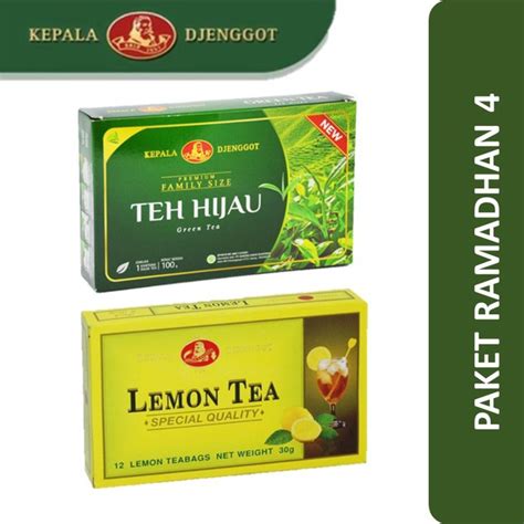 Jual Kepala Djenggot Teh Hijau Gr Lemon Tea Gr Shopee Indonesia