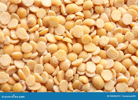 Unpolished Toor Dal Famous Indian Legume Stock Photo Image Of