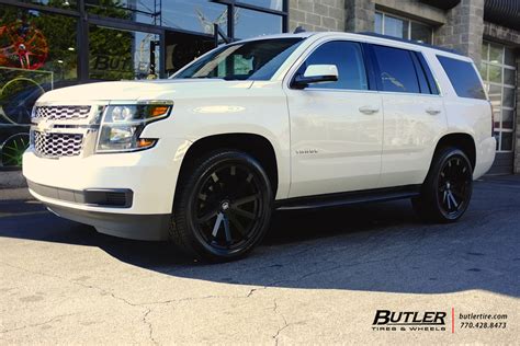 Chevrolet Tahoe With 22in Black Rhino Traverse Wheels Exclusively From