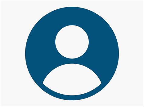Circle User Icon Blue Hd Png Download Kindpng