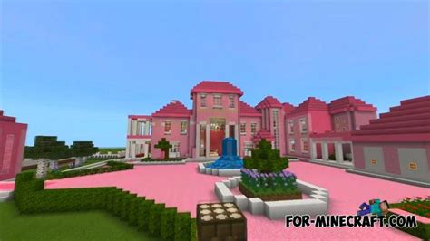 Pink Mansion for Minecraft PE 1.11