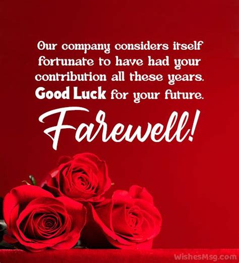 Farewell Messages For Employee And Staff Wishesmsg Farewell Quotes