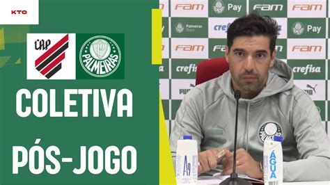 Coletiva Do Abel E P S Jogo Athl Tico Pr X Palmeiras Youtube